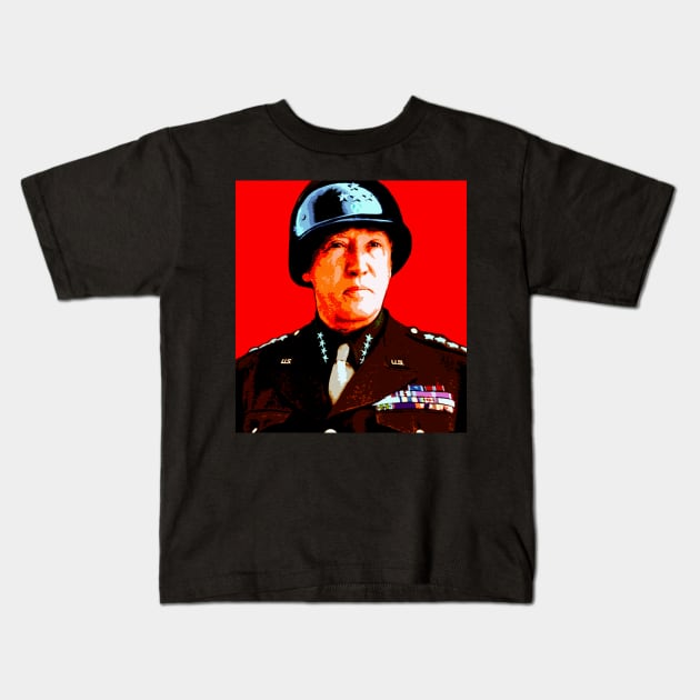 general patton Kids T-Shirt by oryan80